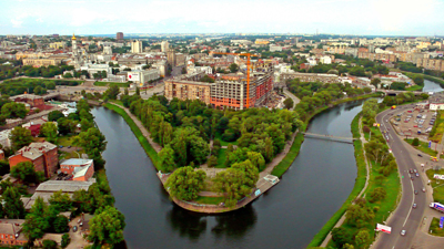 Один из самых привлекательных городов Украины